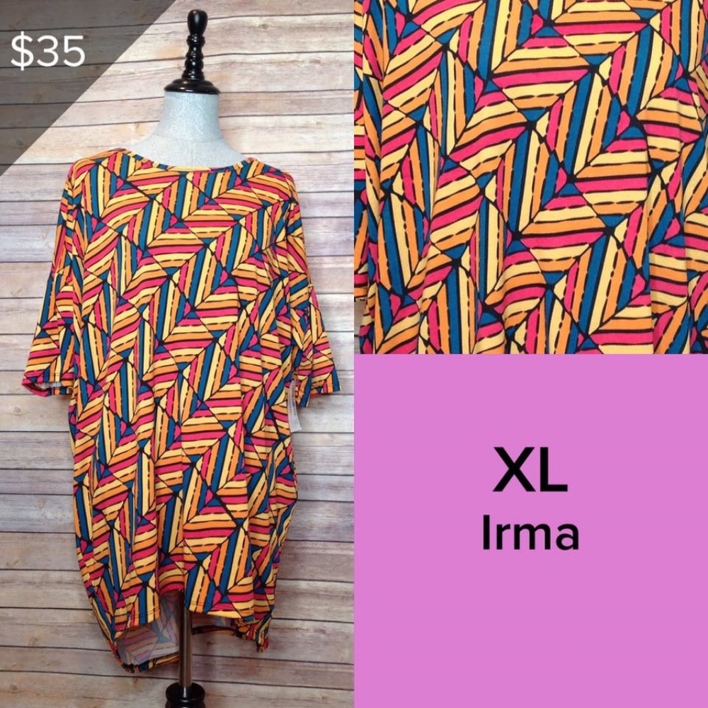 LuLaRoe X-Large Irma BNWT